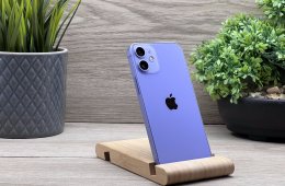iPhone 12 Mini Purple 128GB 2 ÉV Garanciával Számlával Aksi 100%