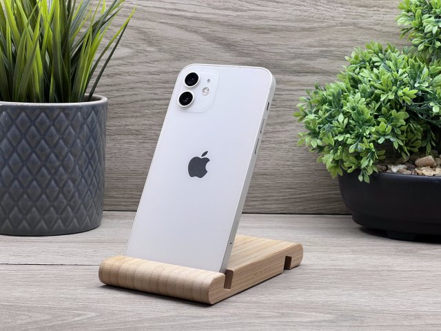 iPhone 12 White 64GB 2 ÉV Garanciával Számlával Aksi 100%