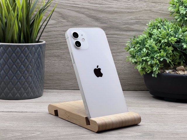 iPhone 12 White 64GB 2 ÉV Garanciával Számlával Aksi 100%