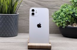 iPhone 12 White 64GB 2 ÉV Garanciával Számlával Aksi 100%