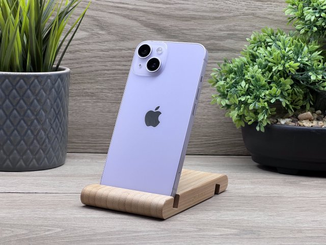 iPhone 14 Purple 128GB 2 ÉV Garanciával Számlával