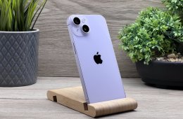 iPhone 14 Purple 128GB 2 ÉV Garanciával Számlával