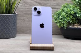 iPhone 14 Purple 128GB 2 ÉV Garanciával Számlával