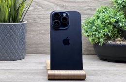 iPhone 15 Pro Blue Titanium 128GB 2 ÉV Garanciával Számlával Aksi 100%