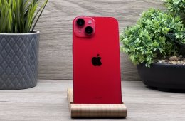 iPhone 14 Red 128GB 2 ÉV Garanciával Számlával