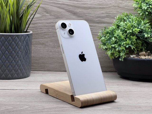 iPhone 13 Starlight 128GB 2 ÉV Garanciával Számlával Aksi 100%