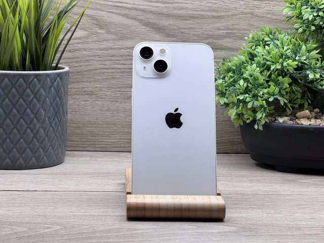iPhone 13 Starlight 128GB 2 ÉV Garanciával Számlával Aksi 100%