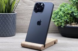 iPhone 16 Pro Max Black Titanium 256GB 2 ÉV Garanciával Számlával