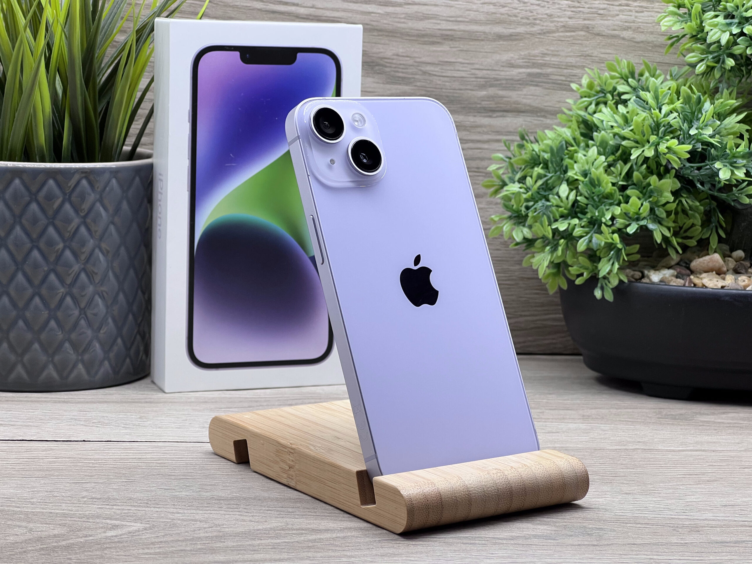 Hibátlan iPhone 14 Purple 128GB 2 ÉV Garanciával 100%