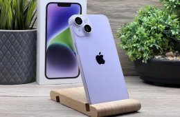 Hibátlan iPhone 14 Purple 128GB 2 ÉV Garanciával 100%