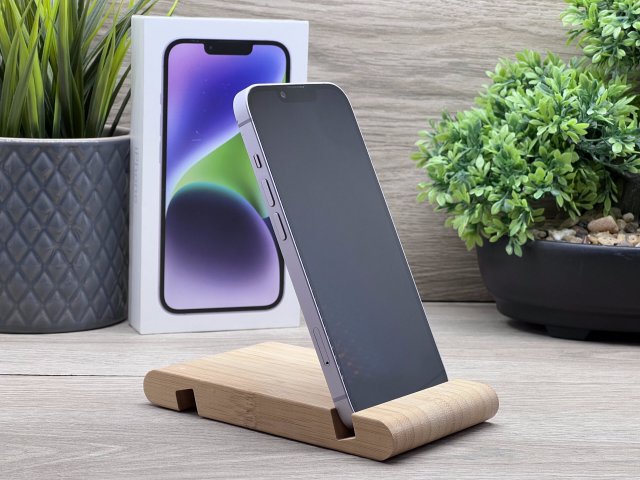 Hibátlan iPhone 14 Purple 128GB 2 ÉV Garanciával 100%
