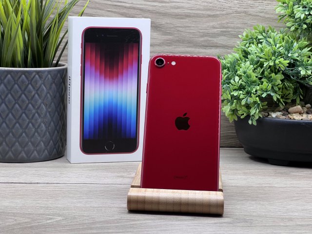 iPhone SE 2022 Red 64GB 2 ÉV Garanciával 100%