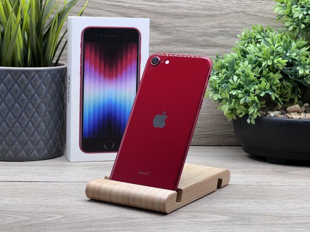 iPhone SE 2022 Red 64GB 2 ÉV Garanciával 100%