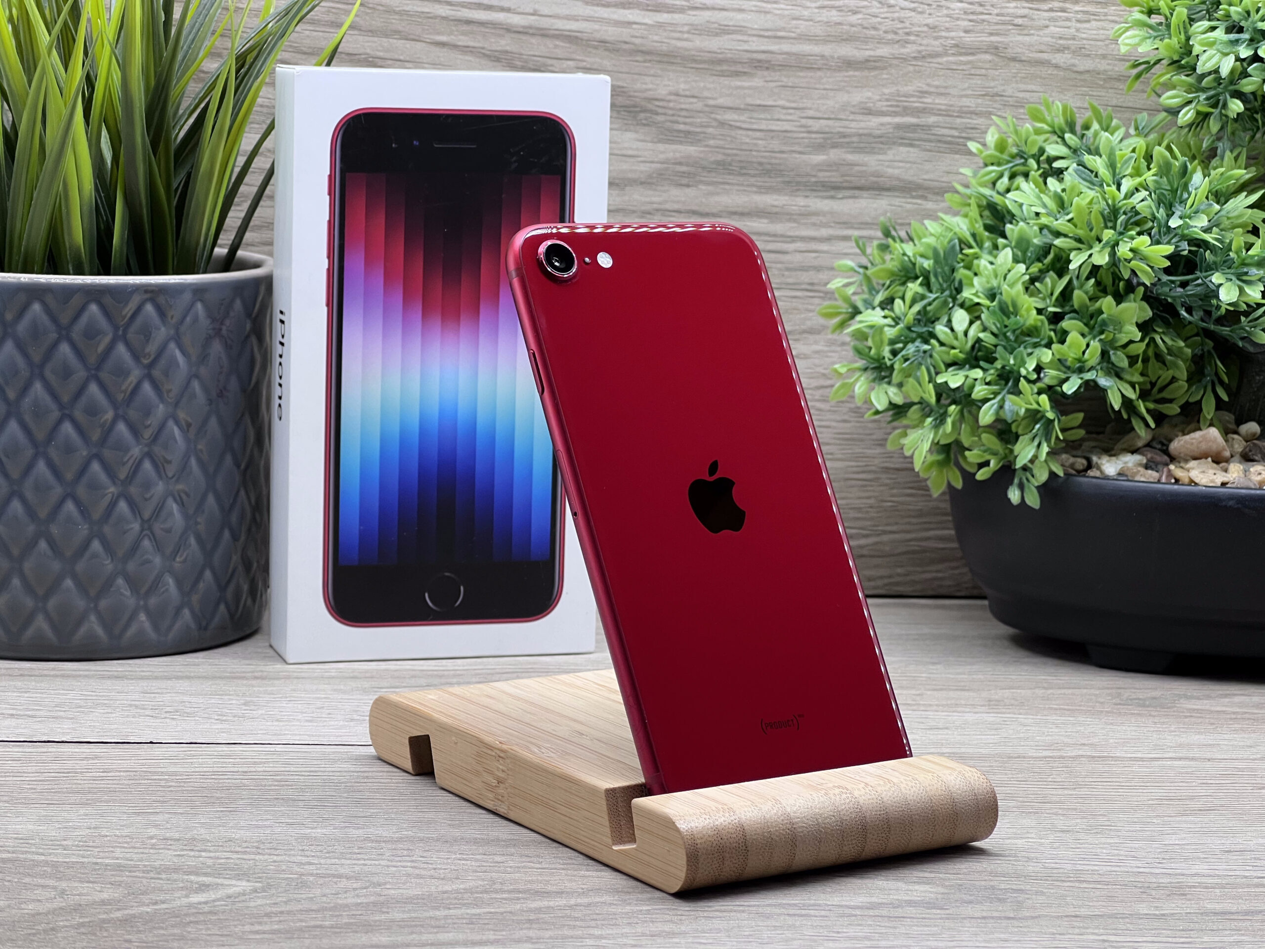 iPhone SE 2022 Red 64GB 2 ÉV Garanciával 100%