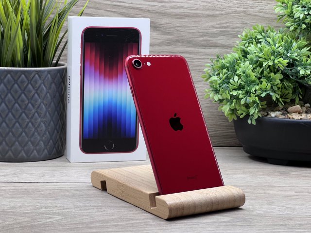 iPhone SE 2022 Red 64GB 2 ÉV Garanciával 100%