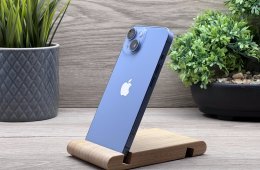 Hibátlan iPhone 14 Blue 128GB 2 ÉV Garanciával 92%