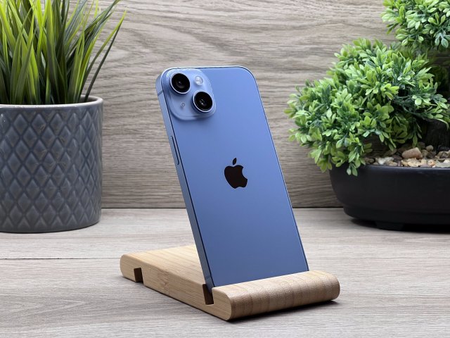Hibátlan iPhone 14 Blue 128GB 2 ÉV Garanciával 92%