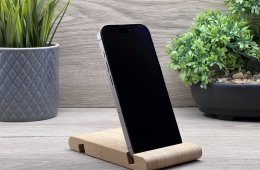 iPhone 15 Pro Natural Titanium 256GB 2 ÉV Garanciával 91%