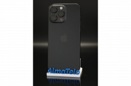 Apple iPhone 16 Pro 128 GB Black Titanium 100% akku - 12 HÓ GARANCIA