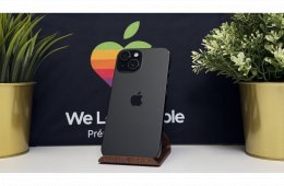 iPhone 15 256GB, Fekete, Független, Számla, 2 Év Garancia, 100%
