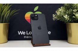 iPhone 15 256GB, Fekete, Független, Számla, 2 Év Garancia, 100%