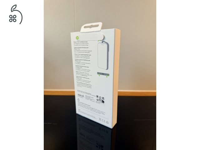 Eredeti Apple iPhone 17 Pro Techwoven tok fekete színben, új!