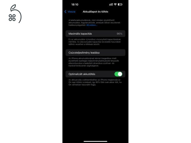 14 Pro Max 256GB Hibátlan állapot, garanciával, 96% aksi! iOS 18.3.2
