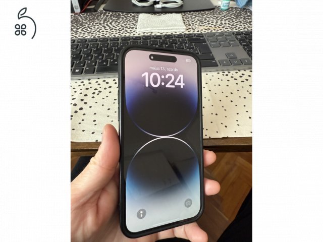 14 Pro Max 256GB Hibátlan állapot, garanciával, 96% aksi! iOS 18.3.2