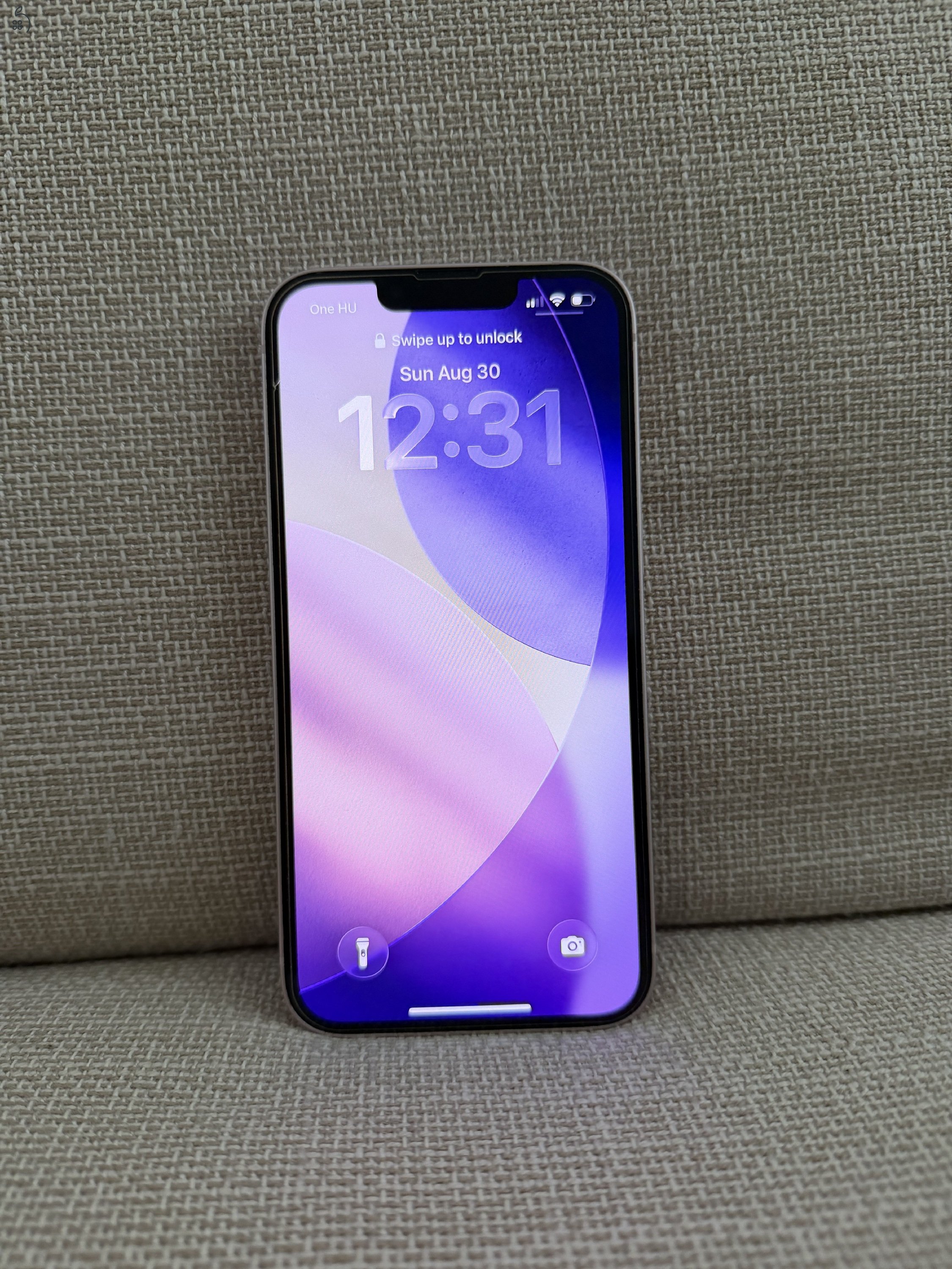 iPhone 13 128GB – Pink/Rózsaszín – 86% akku – hibátlan állapot