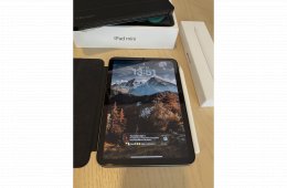 iPad mini 6 256GB + Apple Pencil 2 + 3 tok (karcmentes, 93% akku)