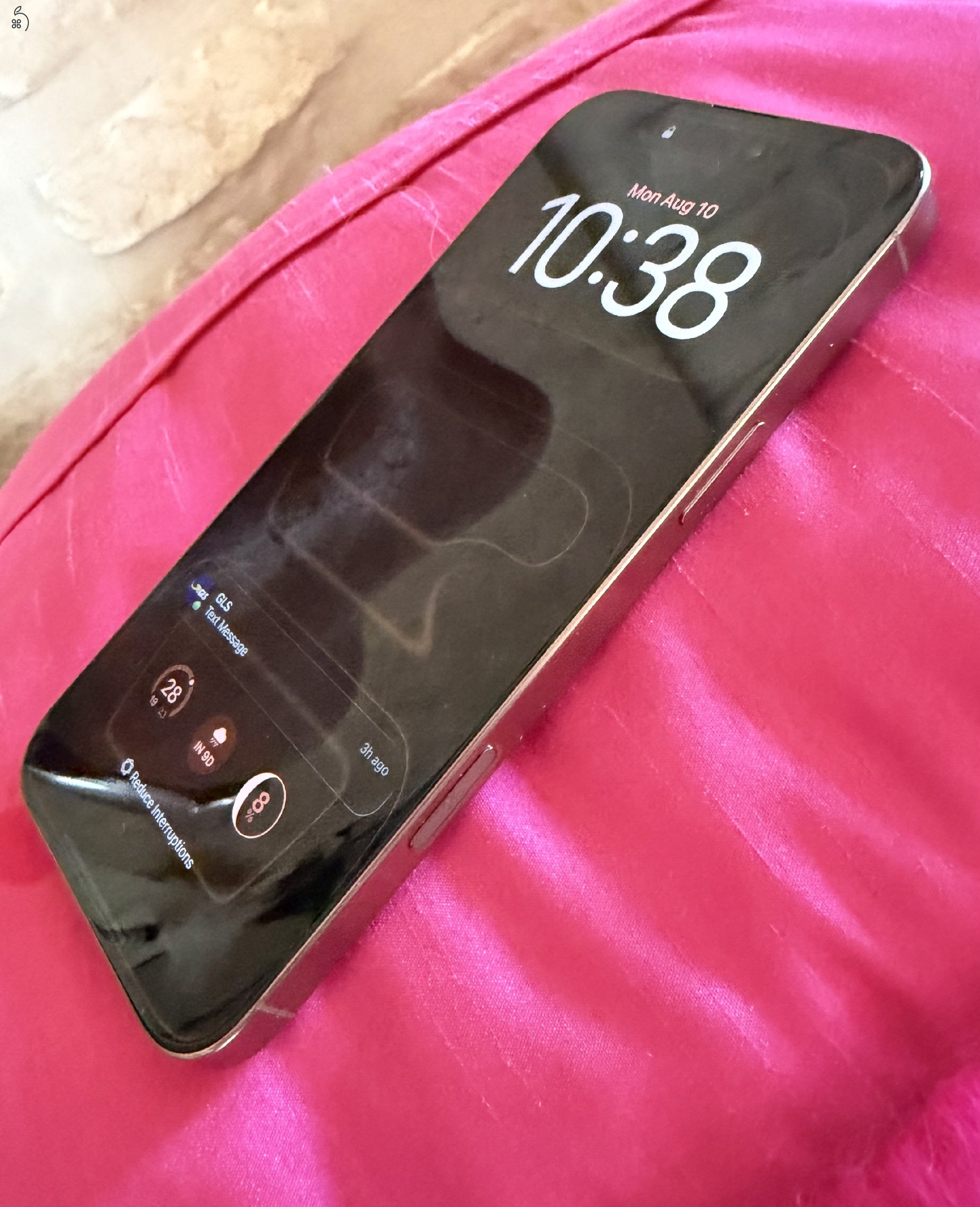 iPhone16 Pro Max 256GB Desert Gold. Független 100% akku