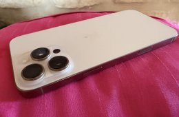 iPhone16 Pro Max 256GB Desert Gold. Független 100% akku