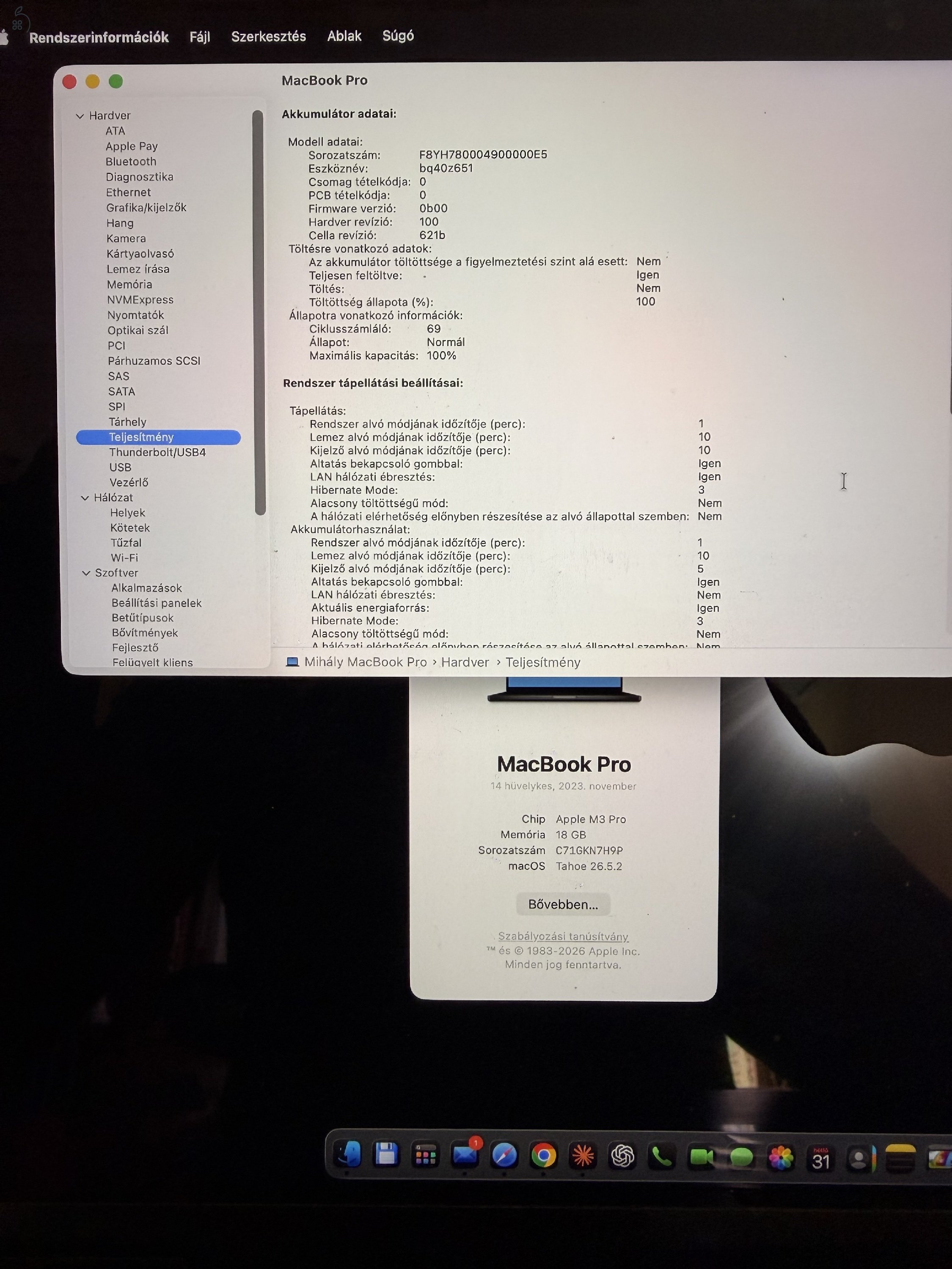 MacBook Pro M3 Pro