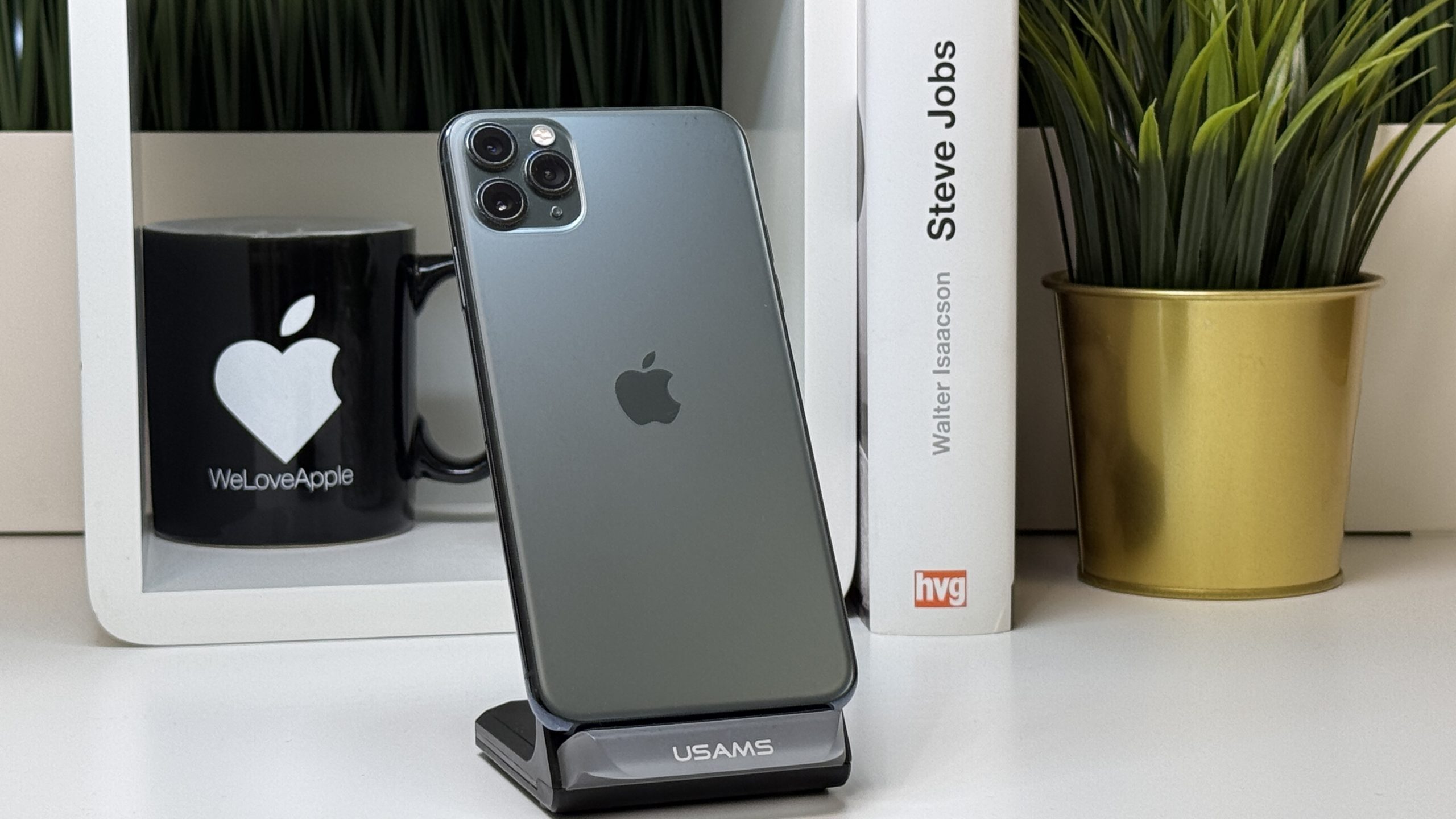 iPhone 11 Pro Max 256GB, Zöld, Független, Számla, 2 Év Garancia, 100%