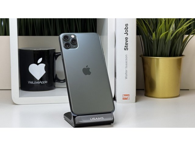 iPhone 11 Pro Max 256GB, Zöld, Független, Számla, 2 Év Garancia, 100%