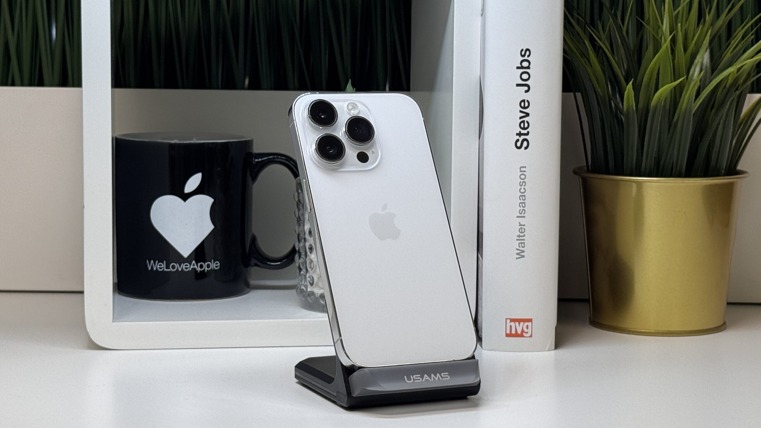 iPhone 14 Pro 128GB, Ezüst, Független, Számla, 2 Év Garancia, 100%