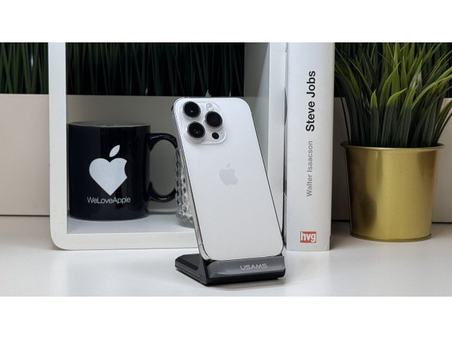iPhone 14 Pro 128GB, Ezüst, Független, Számla, 2 Év Garancia, 100%