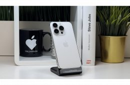 iPhone 14 Pro 128GB, Ezüst, Független, Számla, 2 Év Garancia, 100%