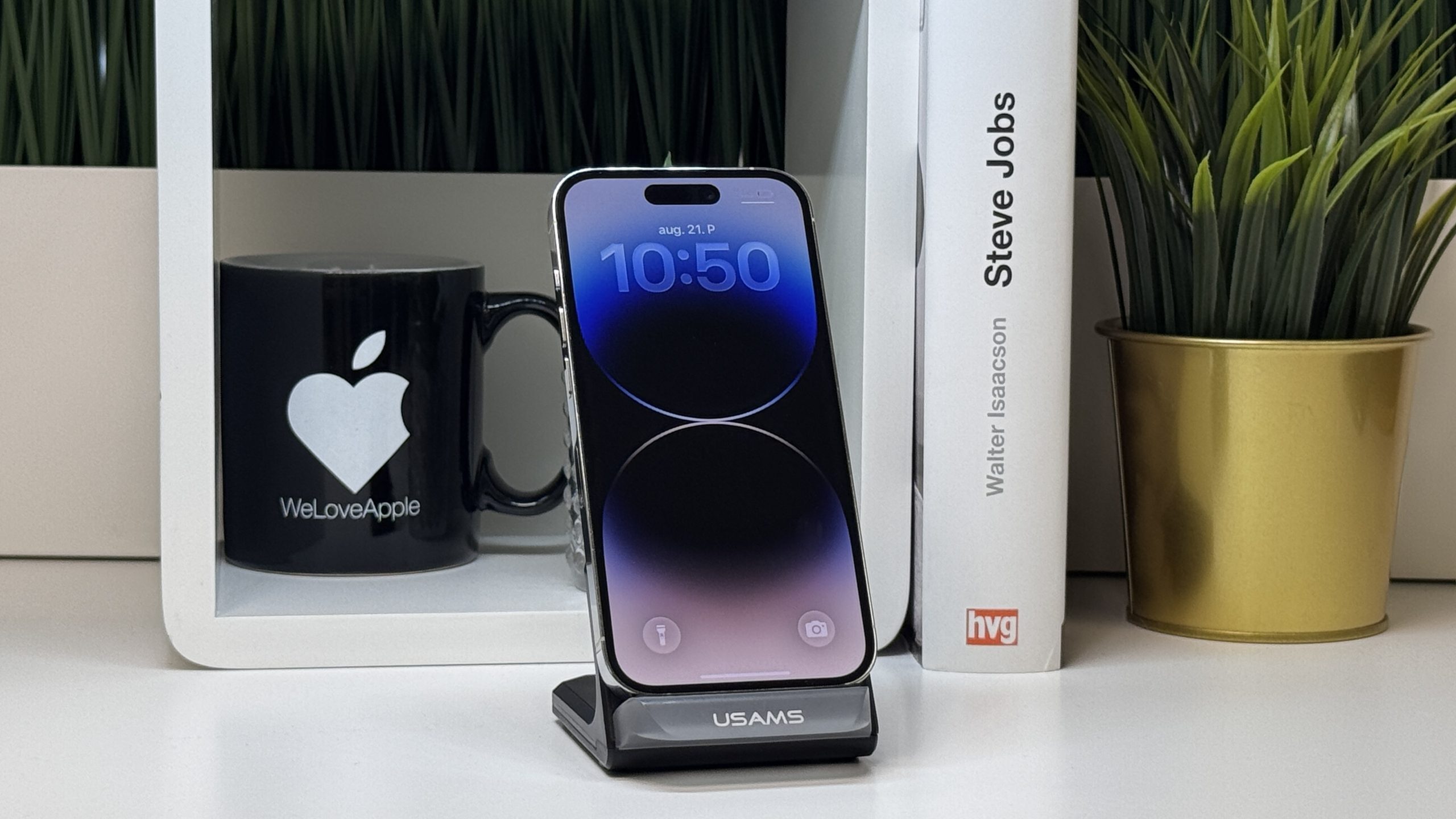 iPhone 14 Pro 128GB, Ezüst, Független, Számla, 2 Év Garancia, 100%