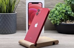 iPhone 12 Red 64GB 2 ÉV Garanciával Számlával