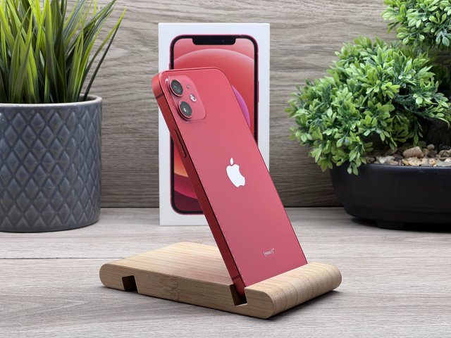 iPhone 12 Red 64GB 2 ÉV Garanciával Számlával