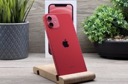 iPhone 12 Red 64GB 2 ÉV Garanciával Számlával