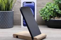 iPhone 12 Black 64GB 2 ÉV Garanciával Számlával Aksi 100%