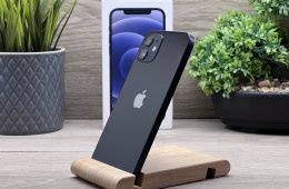 iPhone 12 Black 64GB 2 ÉV Garanciával Számlával