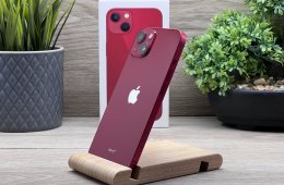 Hibátlan iPhone 13 Red 128GB 2 ÉV Garanciával Számlával Aksi 100%