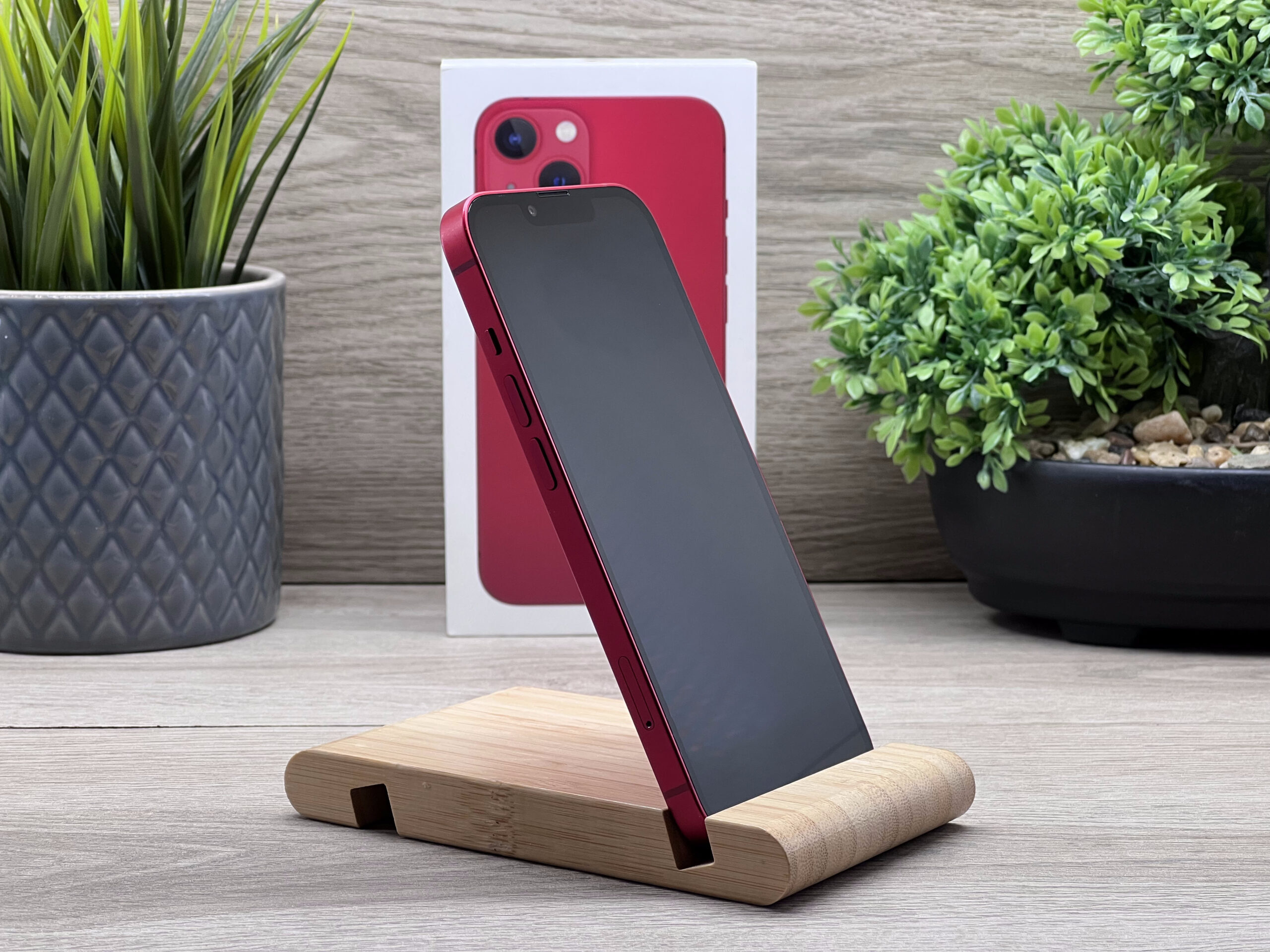 Hibátlan iPhone 13 Red 128GB 2 ÉV Garanciával Számlával Aksi 100%