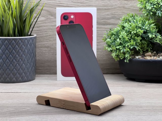 Hibátlan iPhone 13 Red 128GB 2 ÉV Garanciával Számlával Aksi 100%