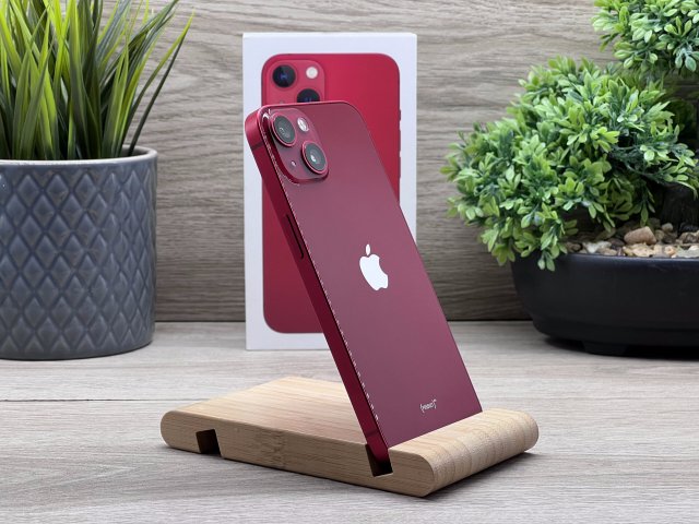 Hibátlan iPhone 13 Red 128GB 2 ÉV Garanciával Számlával Aksi 100%