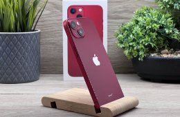Hibátlan iPhone 13 Red 128GB 2 ÉV Garanciával Számlával Aksi 100%