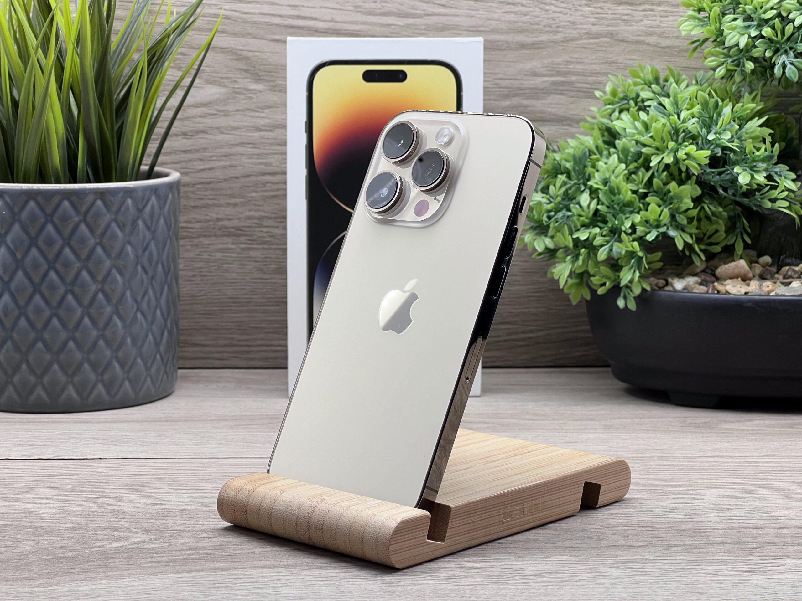 iPhone 14 Pro Gold 128GB 2 ÉV Garanciával Számlával Aksi 100%
